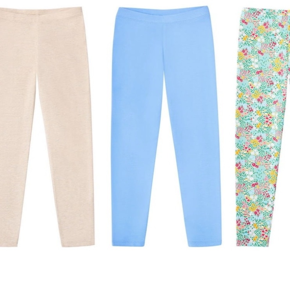 Vibrant Kids Leggings Trio